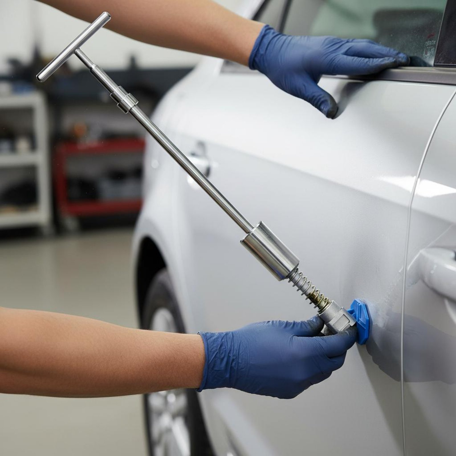 Tools For Garage - Zestaw narzędzi do bezlakierowego usuwania wgnieceń,