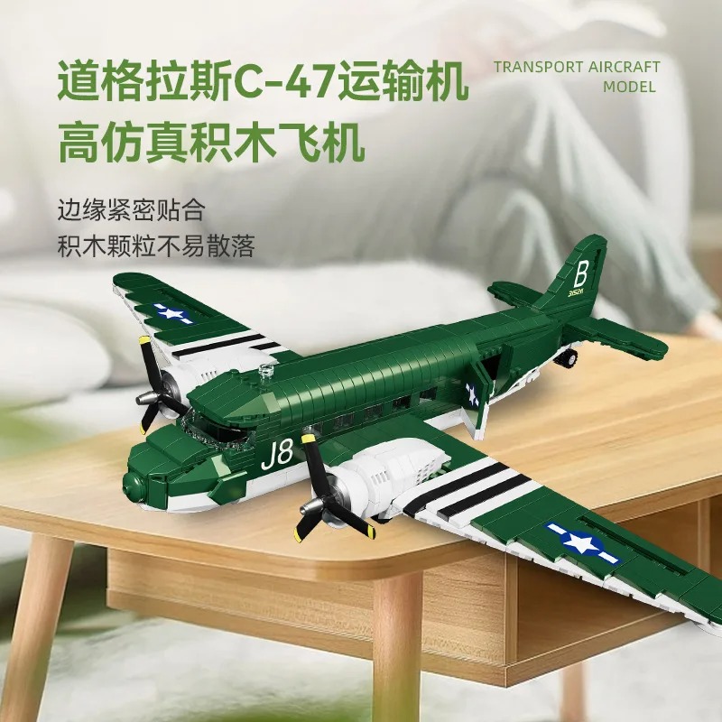 WW2 US Military Transport Airc – Hand Plane Block recenzja i cena