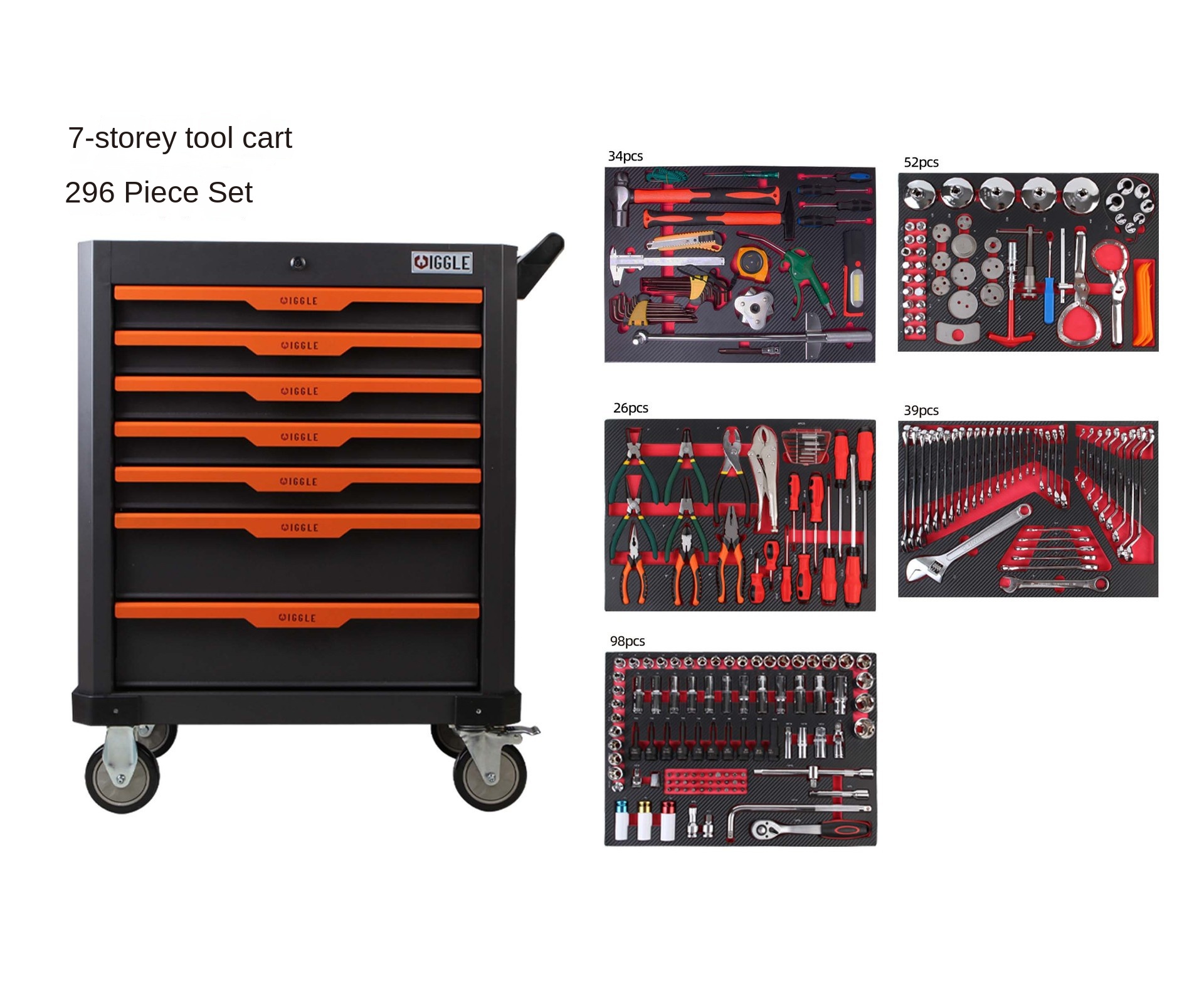 Wózek narzędziowy metalowy, wy – Tools For Metal Workshop recenzja i cena