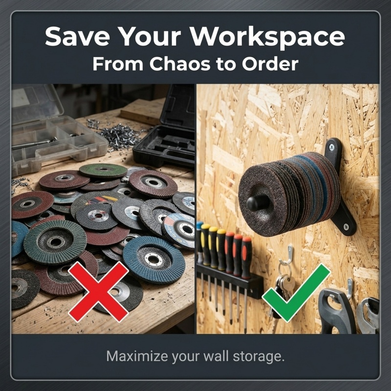 1 szt. Uchwyt ścienny na szlif – Workshop Tools Rack recenzja i cena