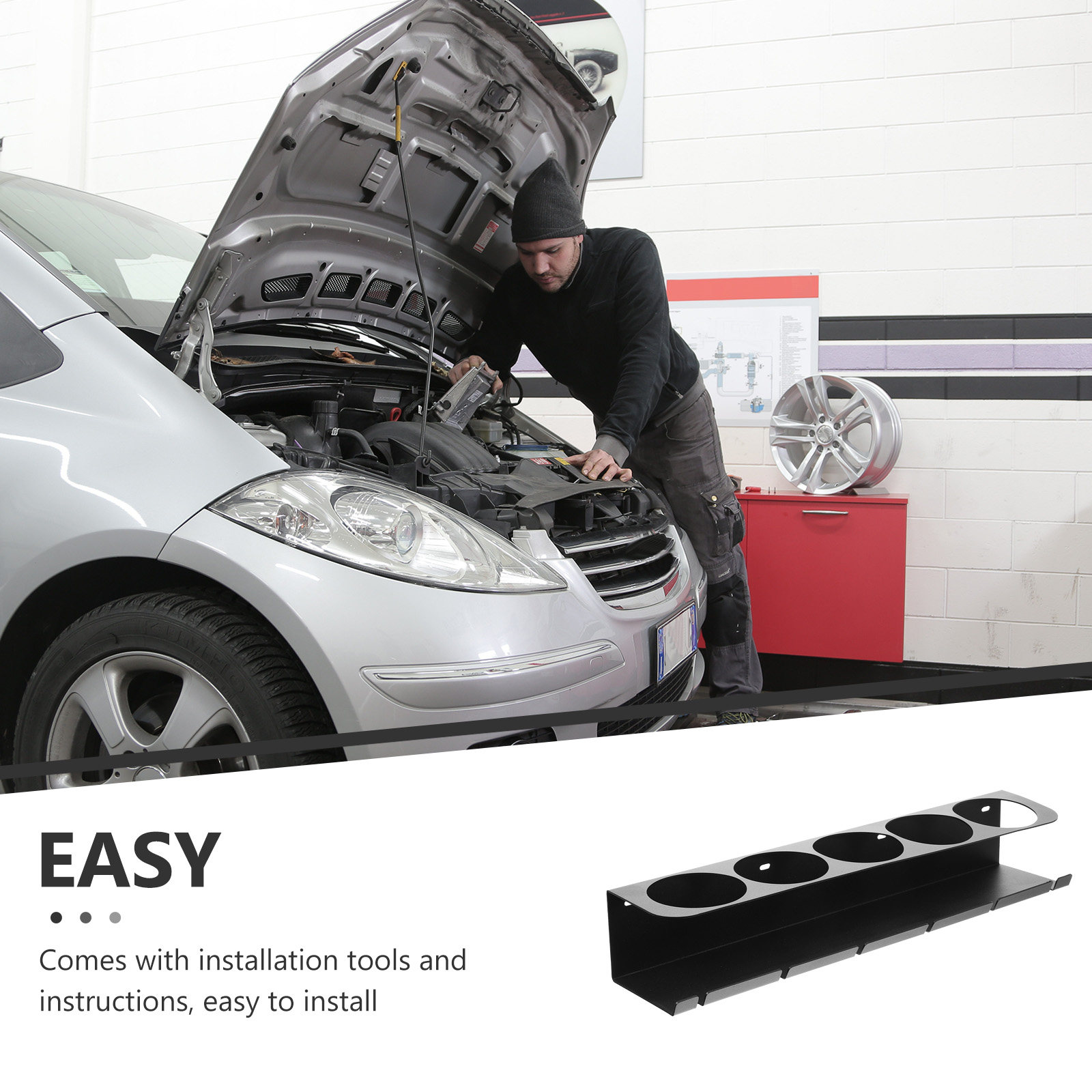 1 zestaw wytrzymałego metalowe – Workshop Tools Rack recenzja i cena