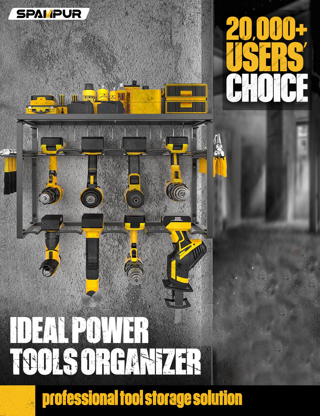 Wytrzymały metalowy organizer  – Workshop Tools Rack recenzja i cena