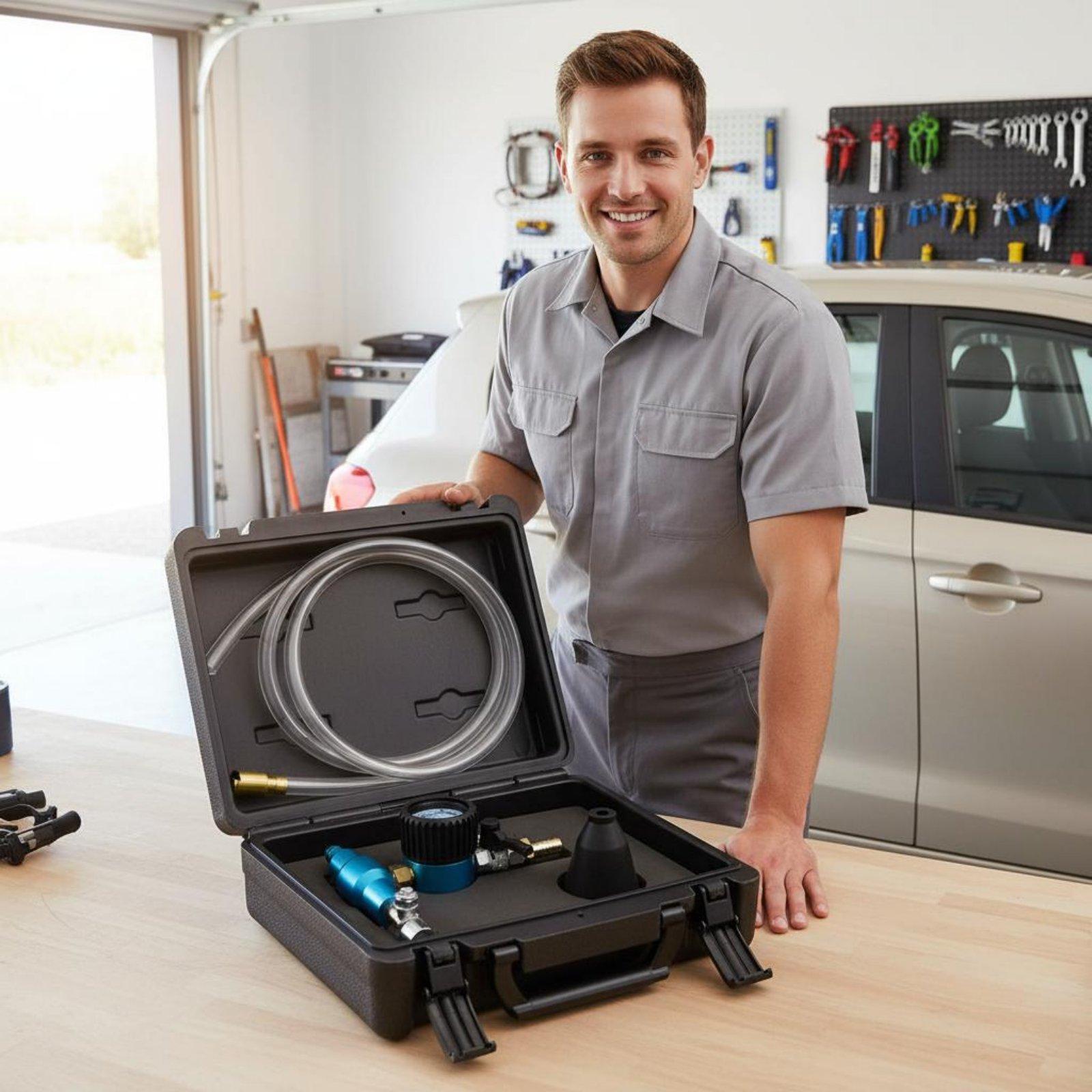 Zestaw do napełniania płynu ch – Tools For Garage recenzja i cena