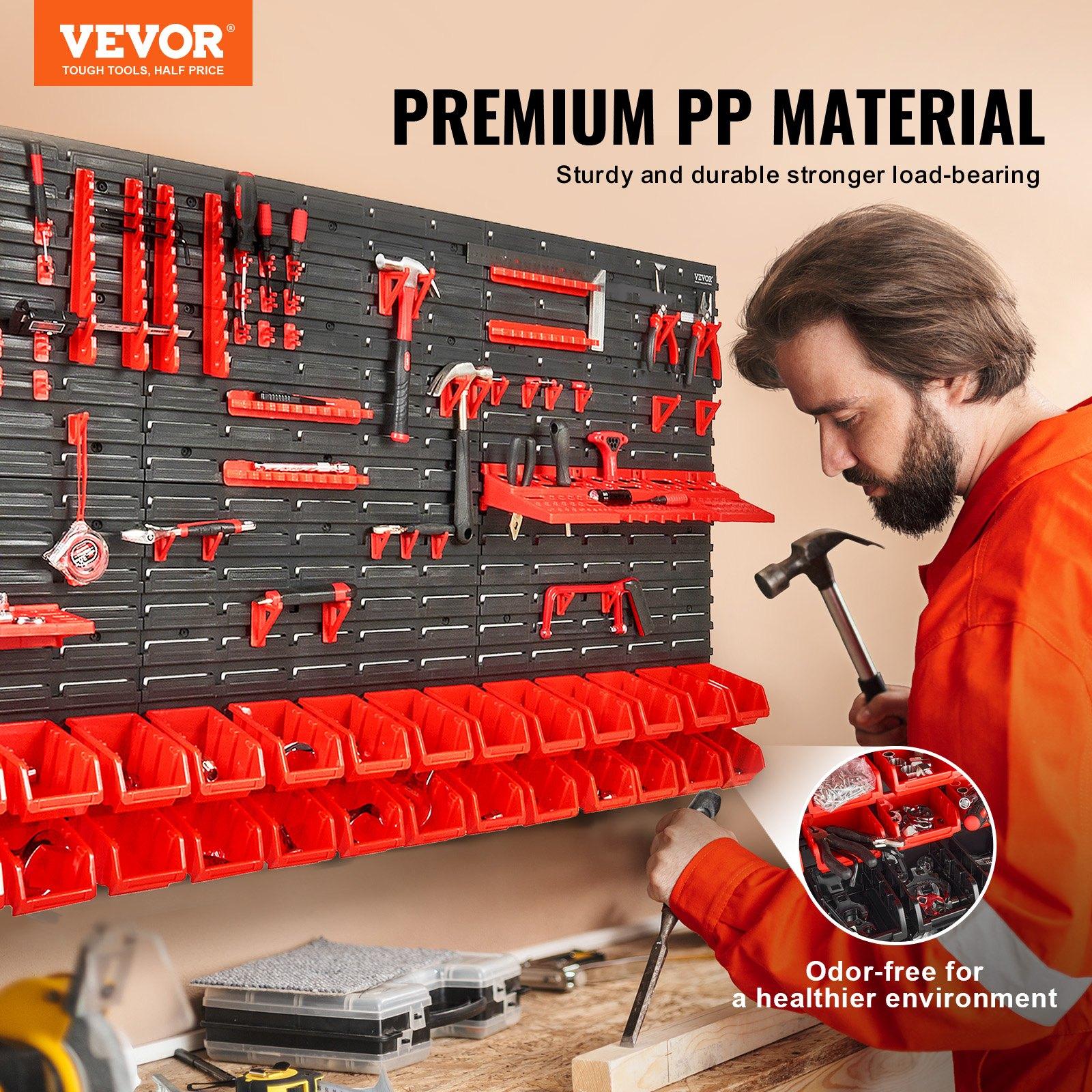 Półka ścienna z 30 przegródkam – Workshop Tools Rack recenzja i cena