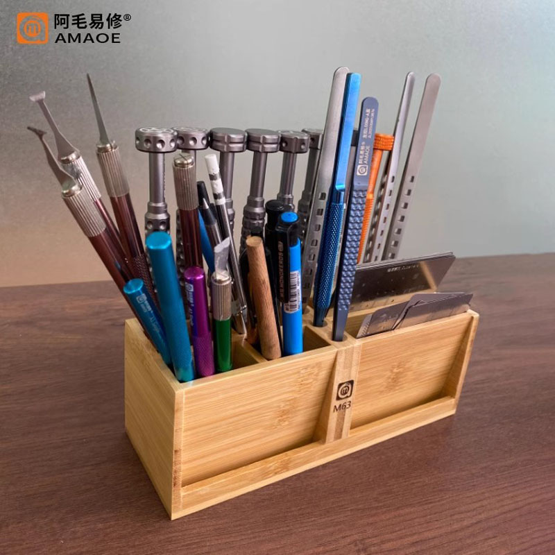 Amaoe M63 Bambo Storage Box Wi – Tools Box For Workshop recenzja i cena