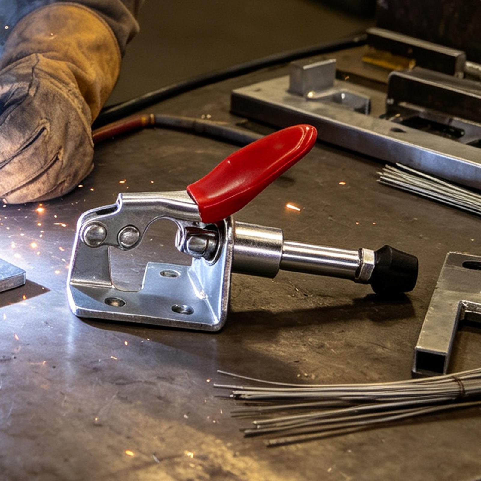 Zatrzaskowy zacisk o udźwigu 4 – Tools For Metal Workshop recenzja i cena