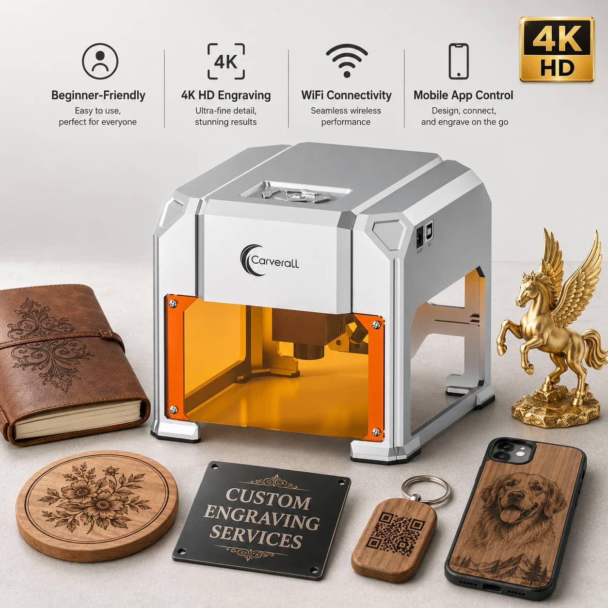 Laserowa grawerka Carverall, K – Tools For Metal Workshop recenzja i cena