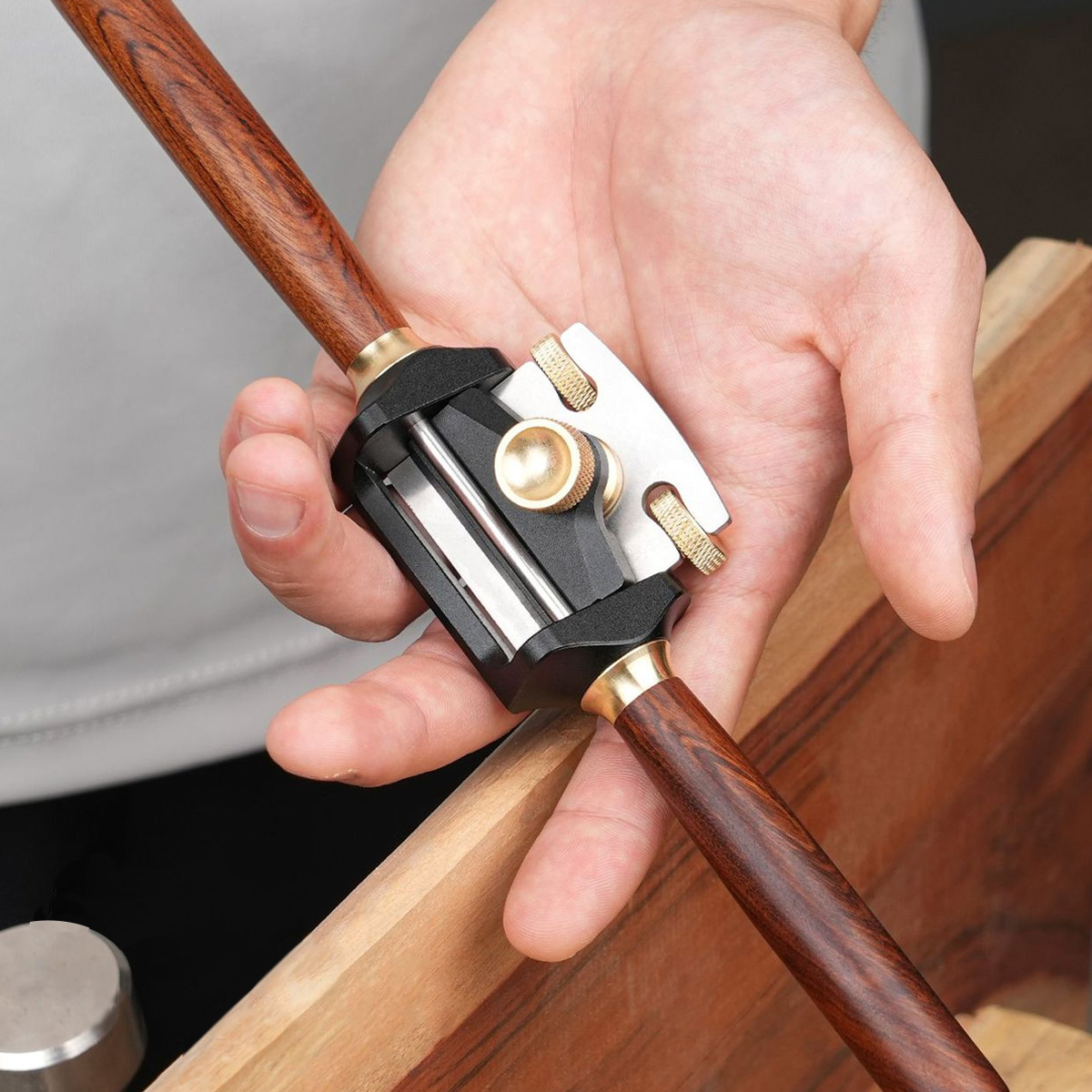 Mini strug do drewna ze stopu  – Hand Plane Block recenzja i cena